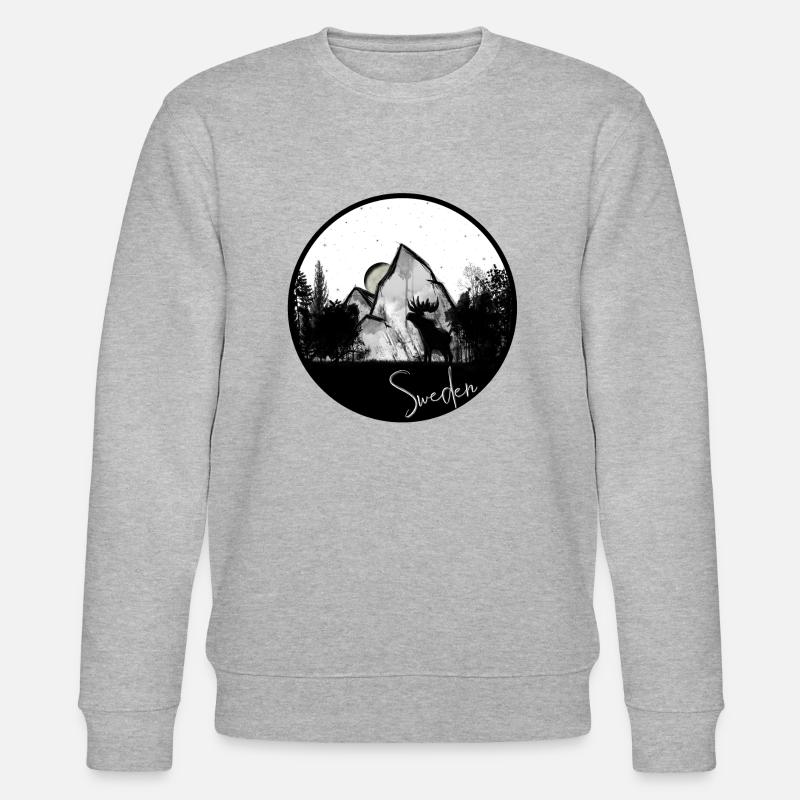 Impression Suède - Sweat bio CHANGER Stanley/Stella Unisexe - gris chiné