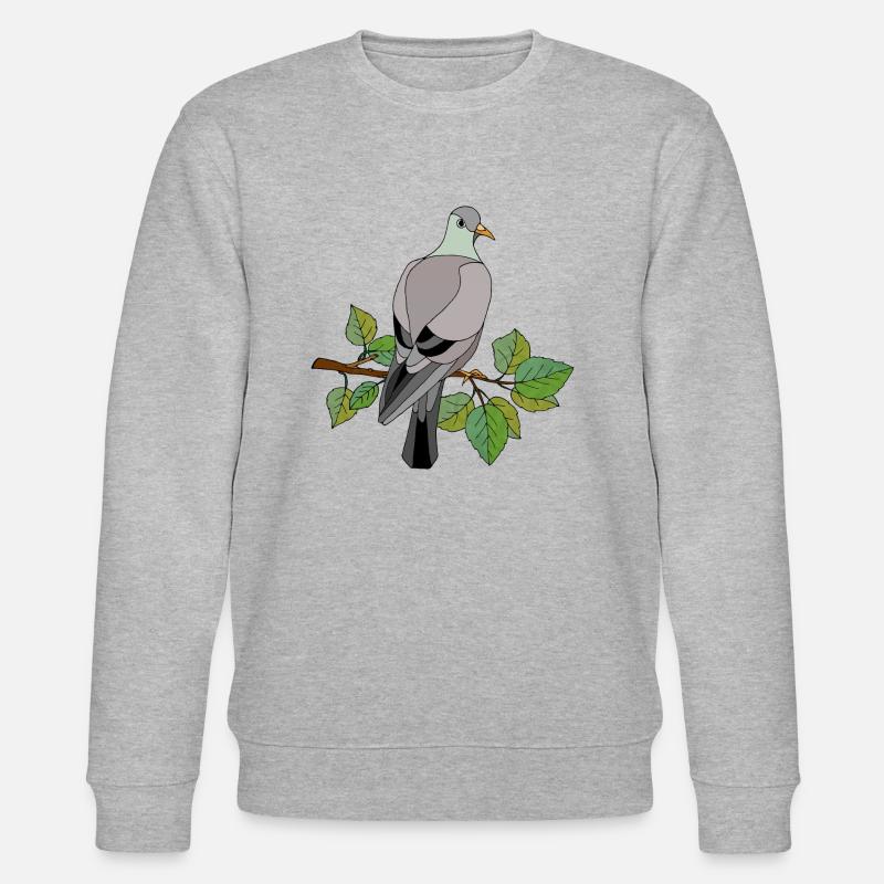 Vogel - Stanley/Stella Unisex Bio-Sweatshirt CHANGER  - Grau meliert