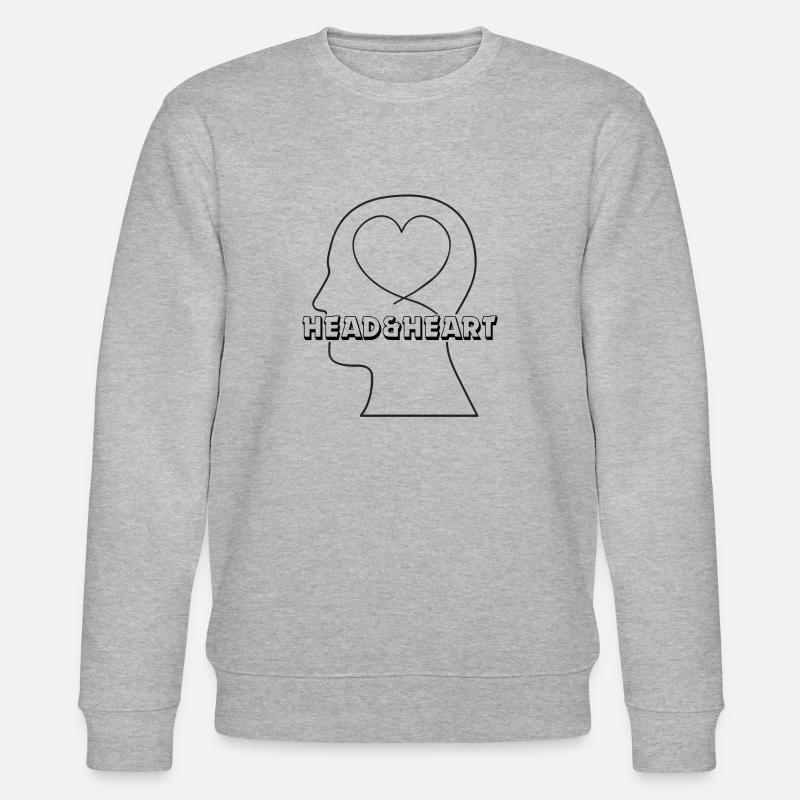 Head & Heart - Stanley/Stella Unisex Bio-Sweatshirt CHANGER  - Grau meliert