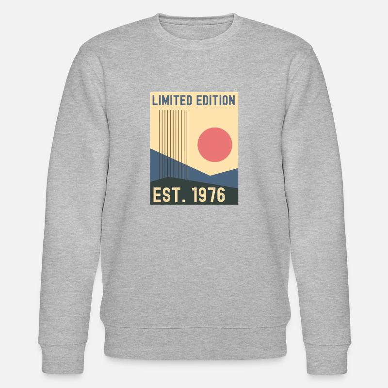 Millésime 1976 - Sweat bio CHANGER Stanley/Stella Unisexe - gris chiné