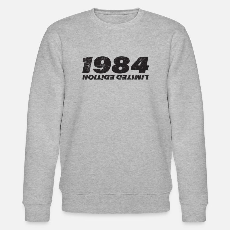 Millésime 1984 - Sweat bio CHANGER Stanley/Stella Unisexe - gris chiné