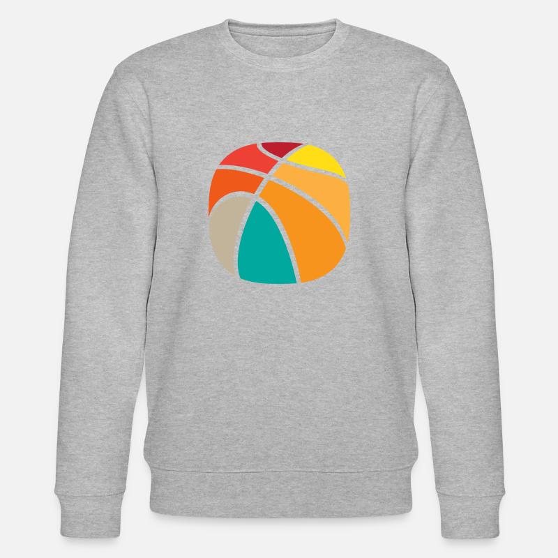 Basket-ball rétro - Sweat bio CHANGER Stanley/Stella Unisexe - gris chiné
