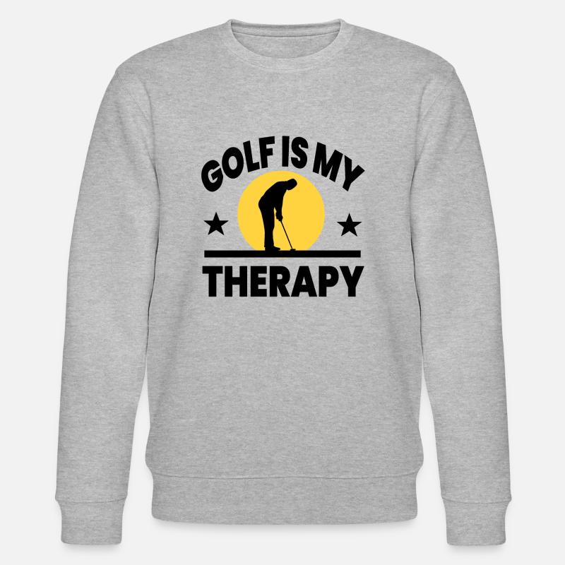 Golf - Stanley/Stella Unisex Bio-Sweatshirt CHANGER  - Grau meliert