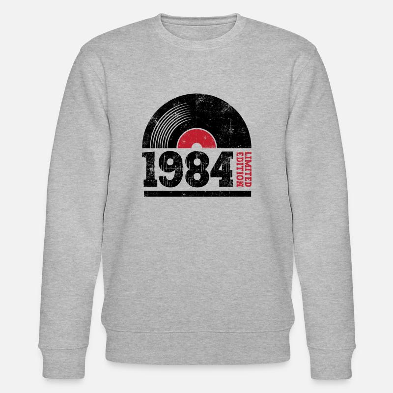 Millésime 1984 - Sweat bio CHANGER Stanley/Stella Unisexe - gris chiné
