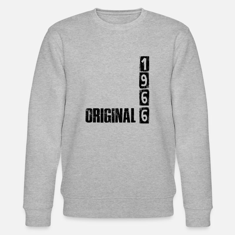 Millésime 1966 - Sweat bio CHANGER Stanley/Stella Unisexe - gris chiné