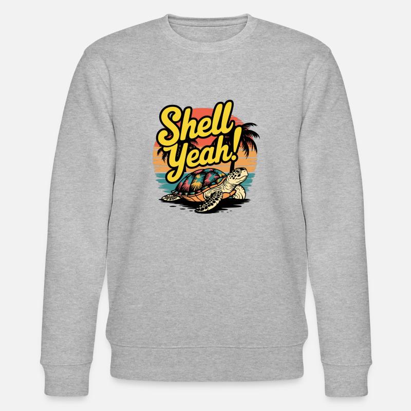 Shell Yeah - Stanley/Stella Unisex Bio-Sweatshirt CHANGER  - Grau meliert