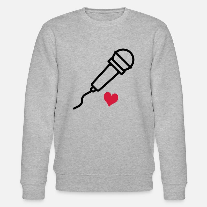 singen - Stanley/Stella Unisex Bio-Sweatshirt CHANGER  - Grau meliert