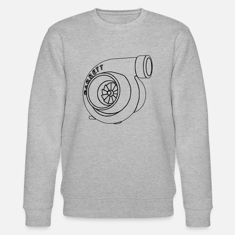 turbo33 - Stanley/Stella Unisex Bio-Sweatshirt CHANGER - Grau meliert