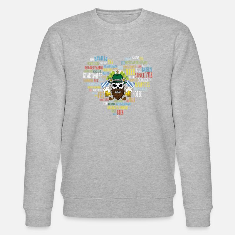 Urbayer Collection - Stanley/Stella Unisex Bio-Sweatshirt CHANGER  - Grau meliert