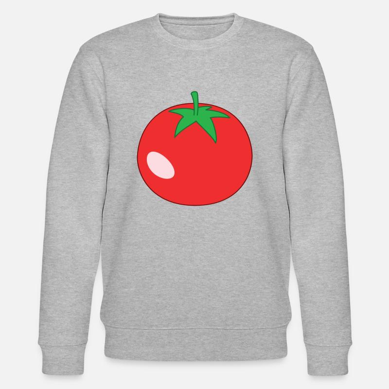 Tomate - Stanley/Stella Unisex Bio-Sweatshirt CHANGER  - Grau meliert