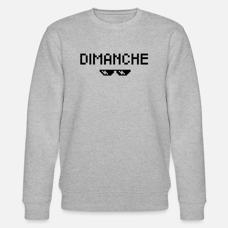 DIMANCHE - Sweat bio CHANGER Stanley/Stella Unisexe - gris chiné