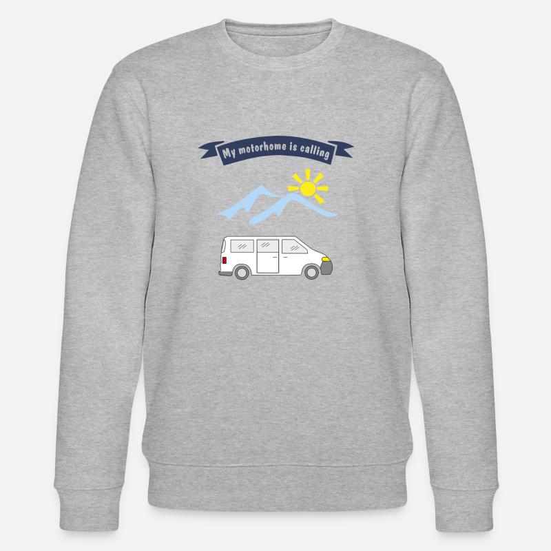 le camping-car appelle - Sweat bio CHANGER Stanley/Stella Unisexe - gris chiné