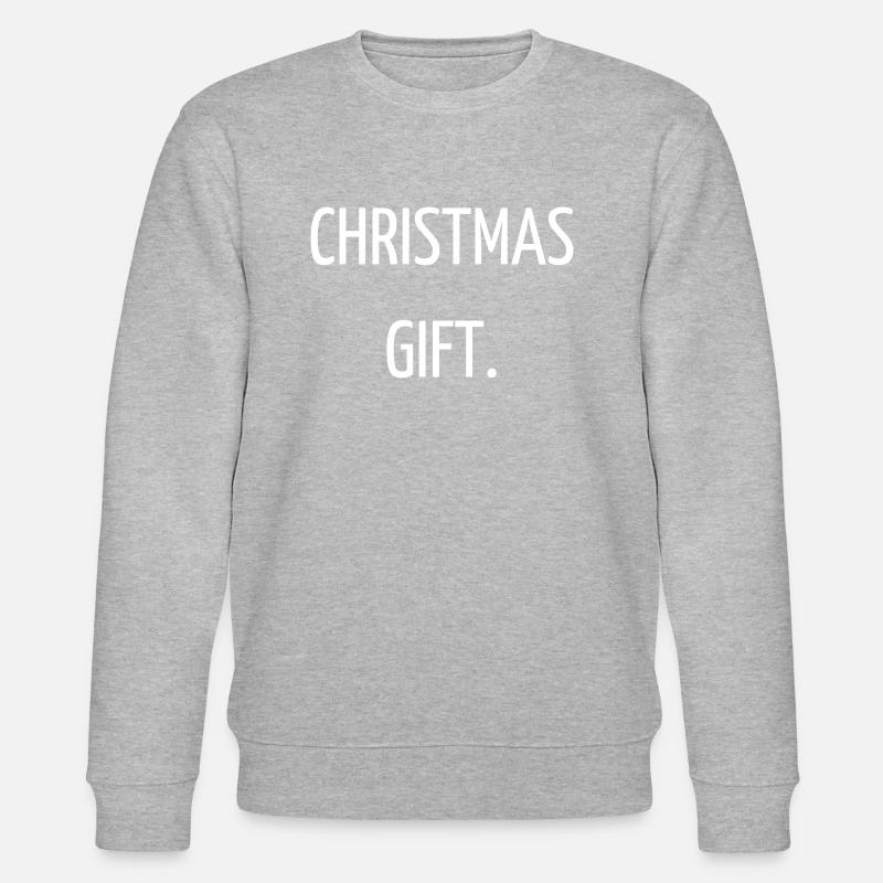 Weihnachtsgeschenk - Stanley/Stella Unisex Bio-Sweatshirt CHANGER  - Grau meliert