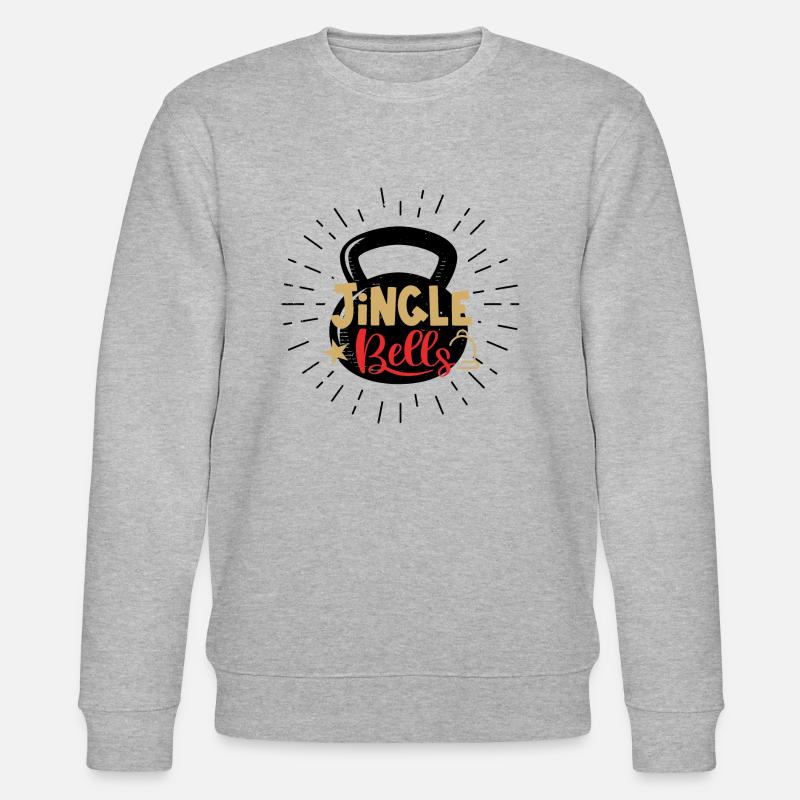 Jingle Kettle-Bell - Stanley/Stella Unisex Bio-Sweatshirt CHANGER  - Grau meliert