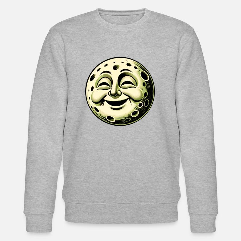 Moon rit - Sweat bio CHANGER Stanley/Stella Unisexe - gris chiné
