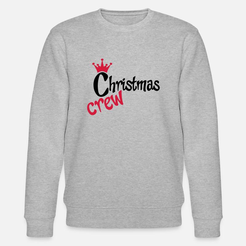 Noël - Sweat bio CHANGER Stanley/Stella Unisexe - gris chiné