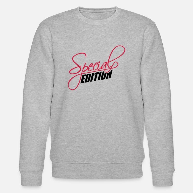 Special Edition Design - Stanley/Stella Unisex Bio-Sweatshirt CHANGER  - Grau meliert