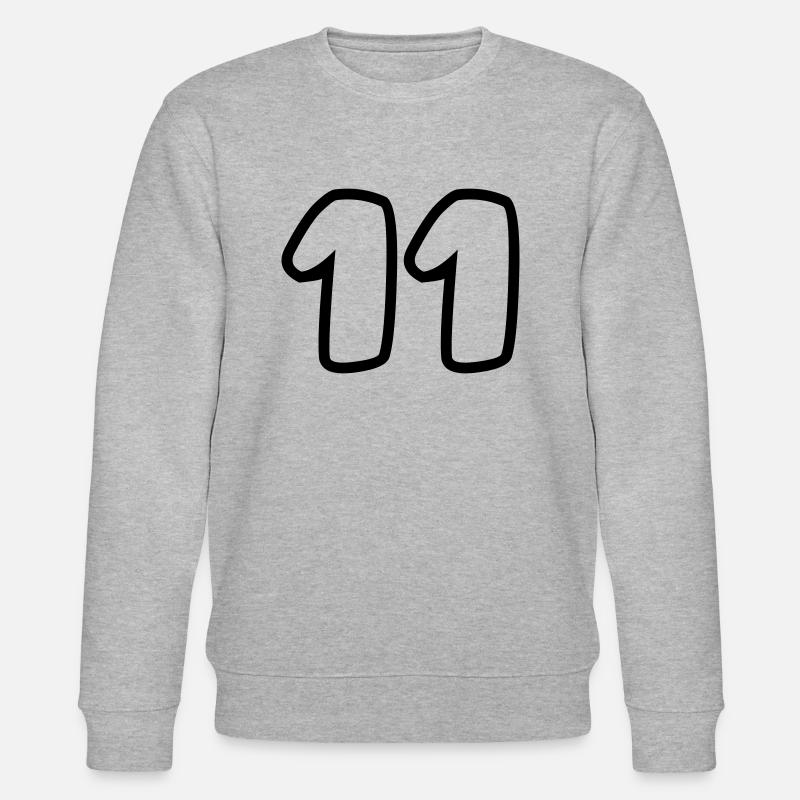 11 - Stanley/Stella Unisex Bio-Sweatshirt CHANGER  - Grau meliert