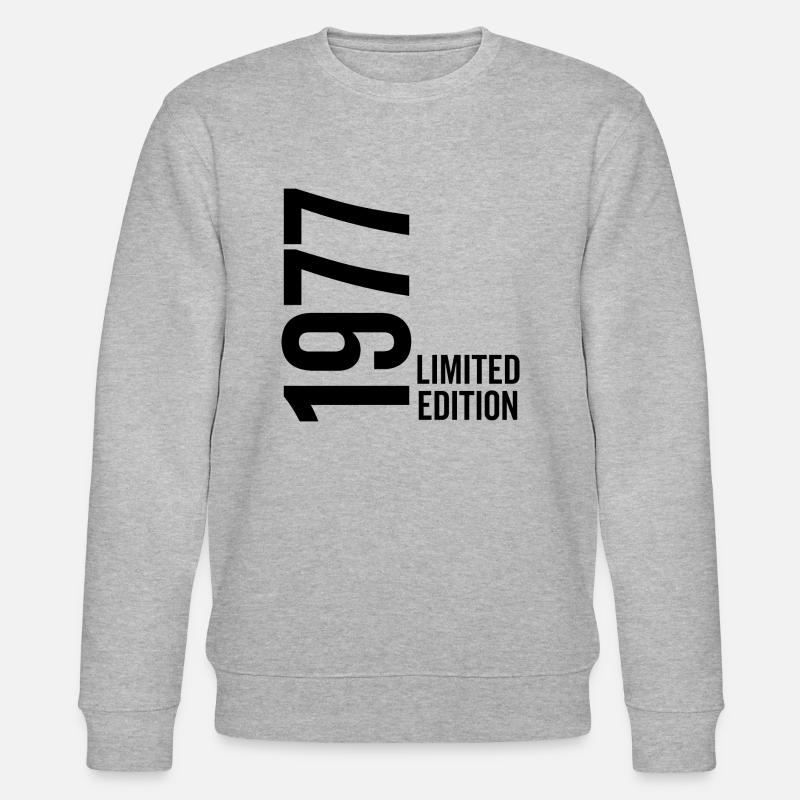 1977 Limited Edition - Stanley/Stella Unisex Bio-Sweatshirt CHANGER  - Grau meliert