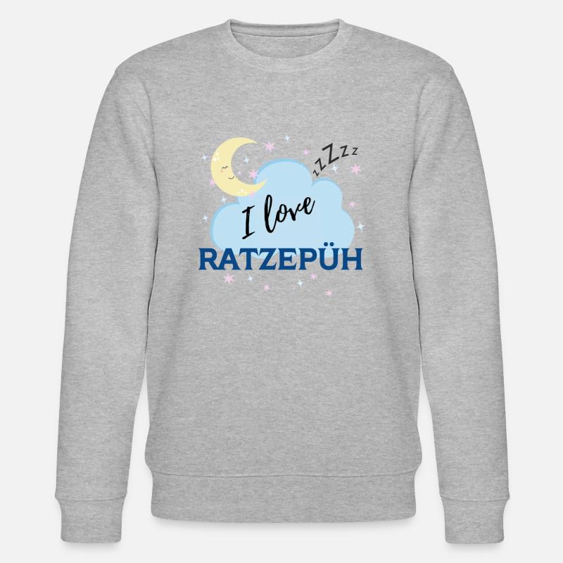 Ratzepüh - Stanley/Stella Unisex Bio-Sweatshirt CHANGER  - Grau meliert