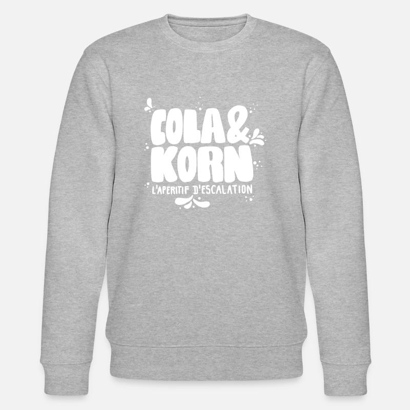 Cola Korn - Stanley/Stella Unisex Bio-Sweatshirt CHANGER - Grau meliert