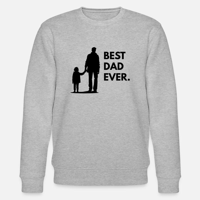 Mein Vater - Stanley/Stella Unisex Bio-Sweatshirt CHANGER  - Grau meliert