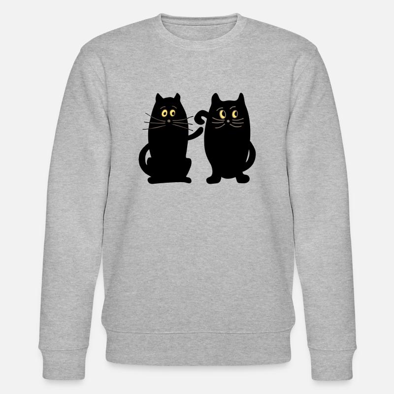 Chats - Sweat bio CHANGER Stanley/Stella Unisexe - gris chiné
