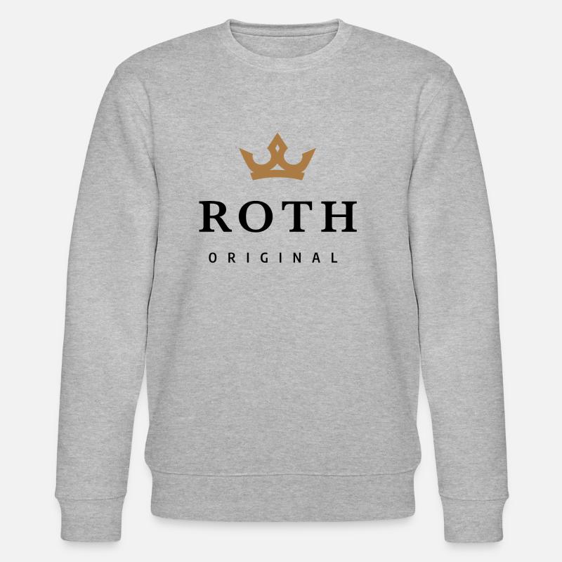 Roth - Sweat bio CHANGER Stanley/Stella Unisexe - gris chiné