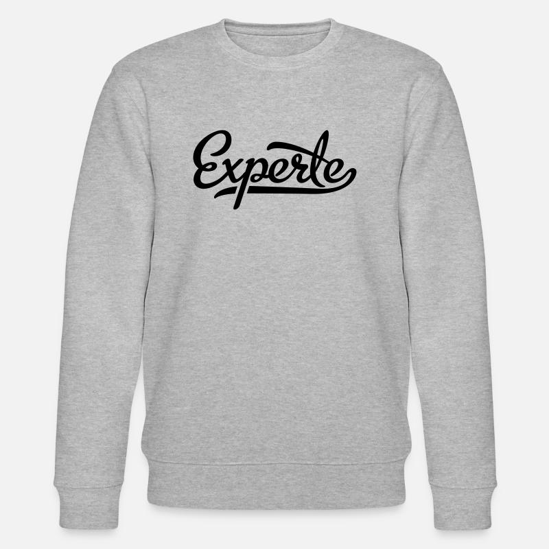 Experte - Stanley/Stella Unisex Bio-Sweatshirt CHANGER  - Grau meliert