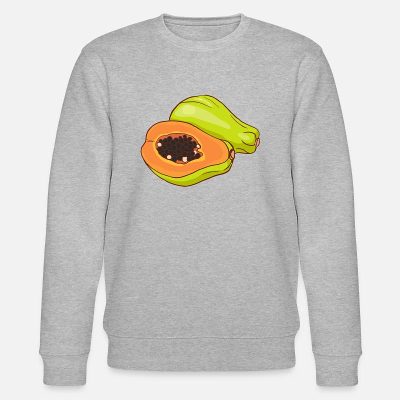 Papaye Melonbaum - Sweat bio CHANGER Stanley/Stella Unisexe - gris chiné