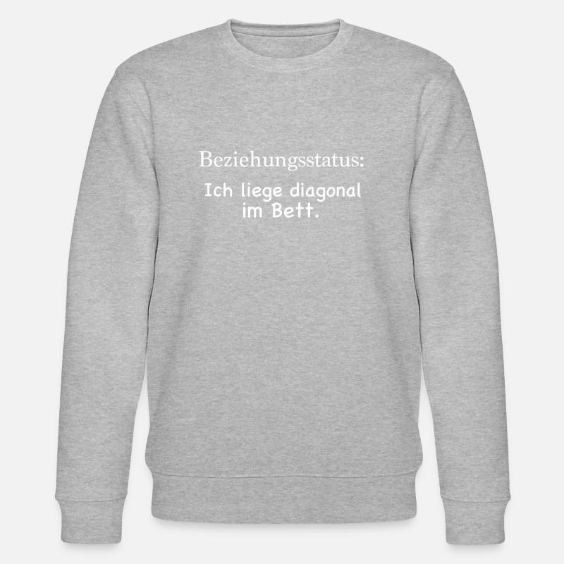 Statut relationnel - Sweat bio CHANGER Stanley/Stella Unisexe - gris chiné