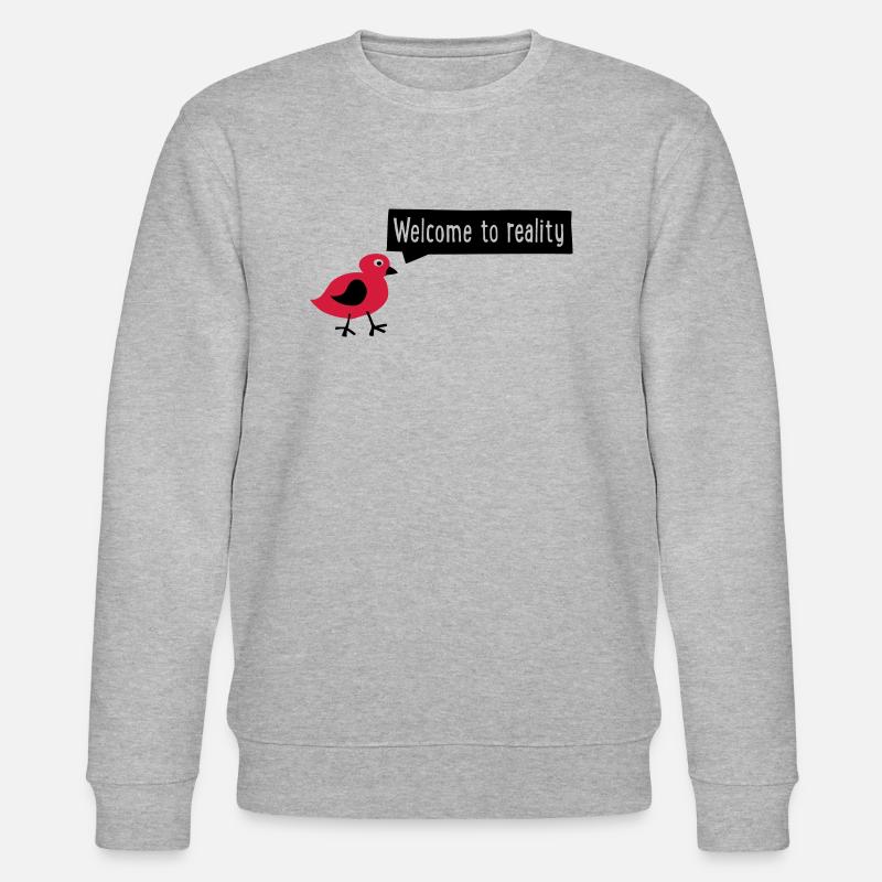 realité - Sweat bio CHANGER Stanley/Stella Unisexe - gris chiné