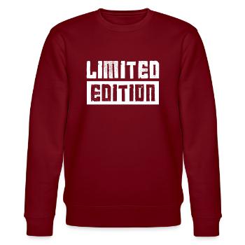 limited edition - Stanley/Stella Unisex Bio-Sweatshirt CHANGER  - Burgunderrot - Vorne - Nik (191cm) & Marisol (170cm)