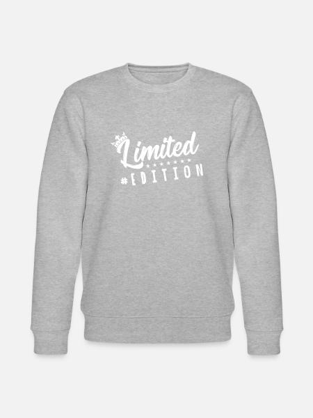 limited edition crown - Stanley/Stella CHANGER Unisex Organic Sweatshirt - heather grey