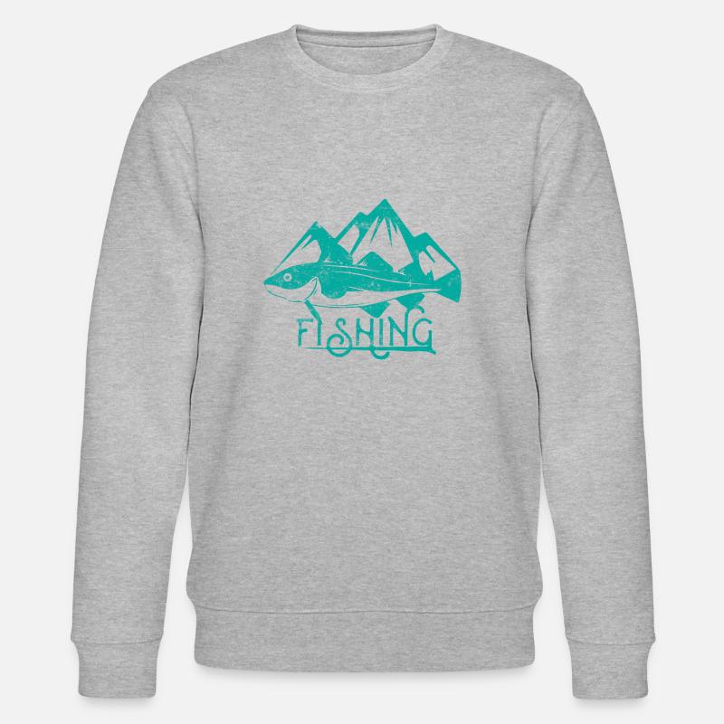 Pêcher du poisson - Sweat bio CHANGER Stanley/Stella Unisexe - gris chiné