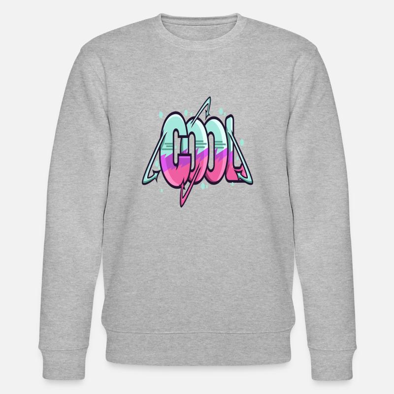 Graffiti - Stanley/Stella Unisex Bio-Sweatshirt CHANGER  - Grau meliert