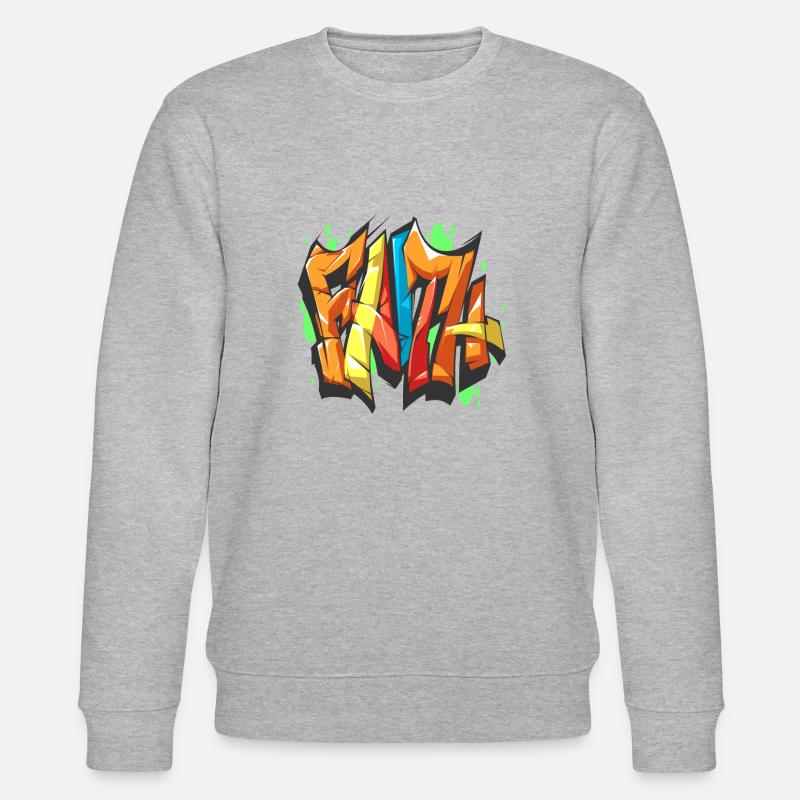 graffiti - Stanley/Stella Unisex Bio-Sweatshirt CHANGER  - Grau meliert