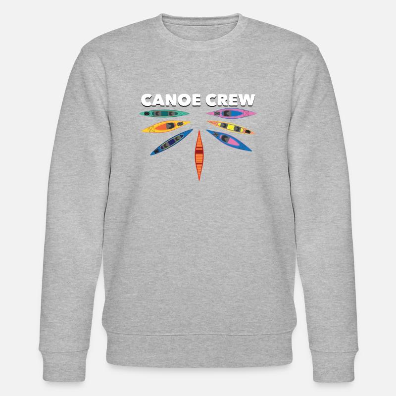 Équipage de canoë - Sweat bio CHANGER Stanley/Stella Unisexe - gris chiné
