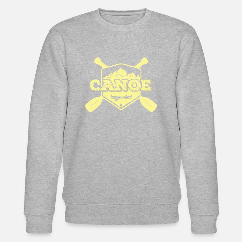 Kanu Paddel - Stanley/Stella Unisex Bio-Sweatshirt CHANGER  - Grau meliert