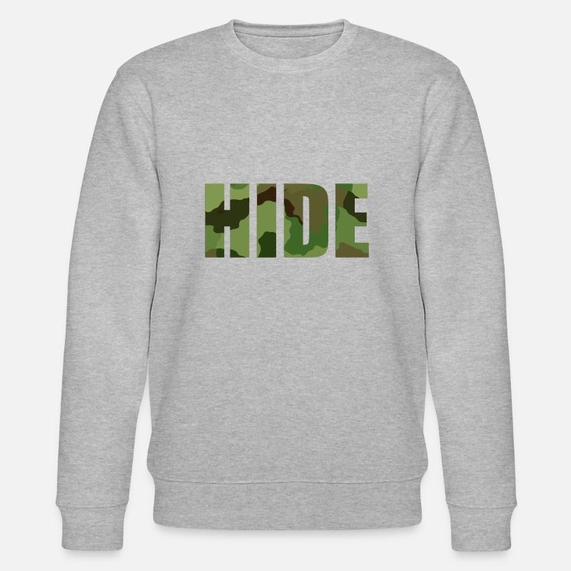 Hide - Sweat bio CHANGER Stanley/Stella Unisexe - gris chiné