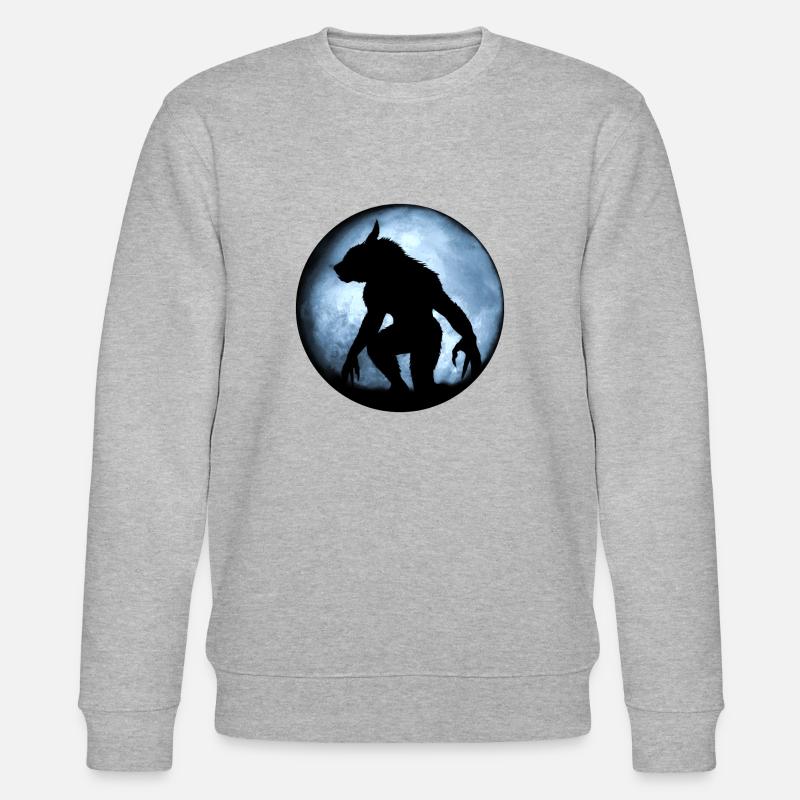 Werwolf - Stanley/Stella Unisex Bio-Sweatshirt CHANGER  - Grau meliert