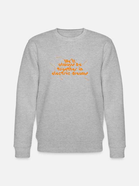 elektrische Träume - Stanley/Stella Unisex Bio-Sweatshirt CHANGER  - Grau meliert