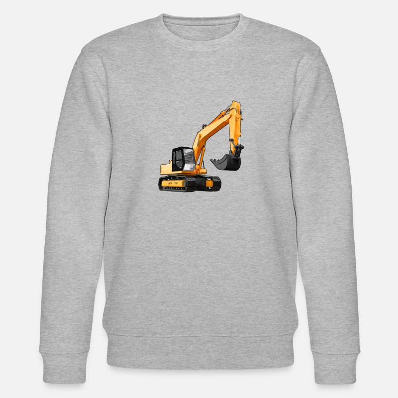 Idée cadeau cadeau pelle - Sweat bio CHANGER Stanley/Stella Unisexe - gris chiné