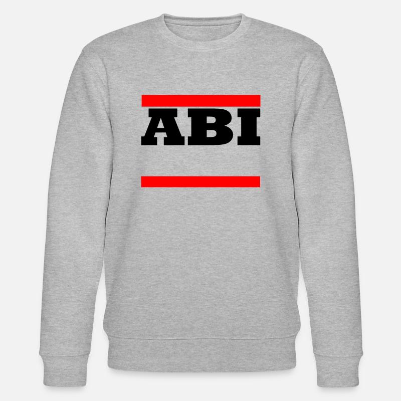 Abi - motif à personnaliser - Sweat bio CHANGER Stanley/Stella Unisexe - gris chiné