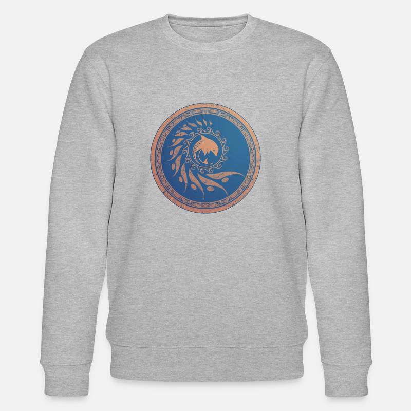 Nautilus Delfin - Stanley/Stella Unisex Bio-Sweatshirt CHANGER  - Grau meliert