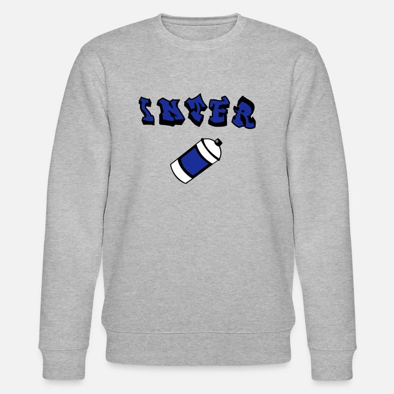 Inter Graffiti - Stanley/Stella Unisex Bio-Sweatshirt CHANGER  - Grau meliert