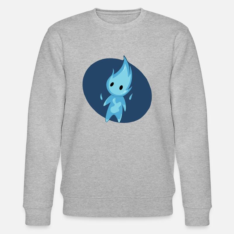 Will O The Wisp cutie - Sweat bio CHANGER Stanley/Stella Unisexe - gris chiné