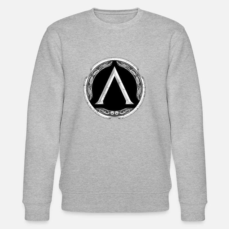 Sparta Krieger - Stanley/Stella Unisex Bio-Sweatshirt CHANGER  - Grau meliert