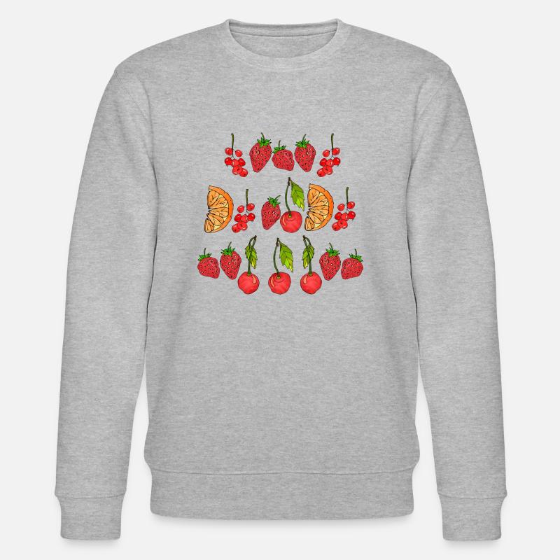 Obst - Stanley/Stella Unisex Bio-Sweatshirt CHANGER  - Grau meliert