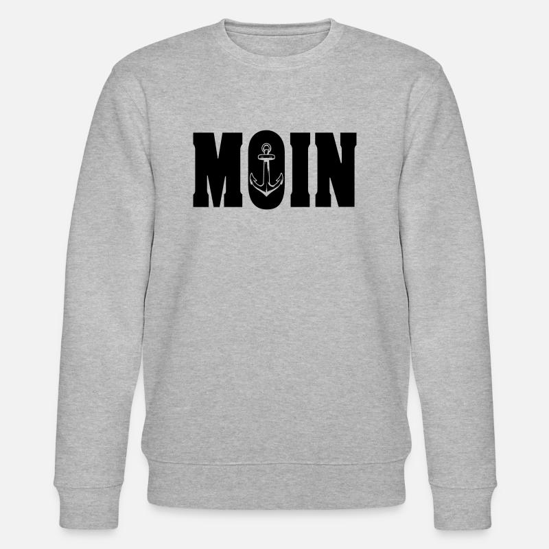 moin 1 - Stanley/Stella Unisex Bio-Sweatshirt CHANGER  - Grau meliert